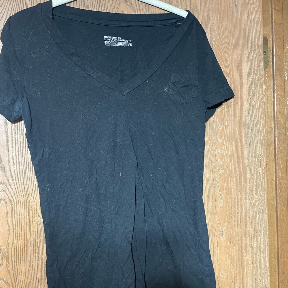 Mossimo Supply Co. Black Boyfriend Tee